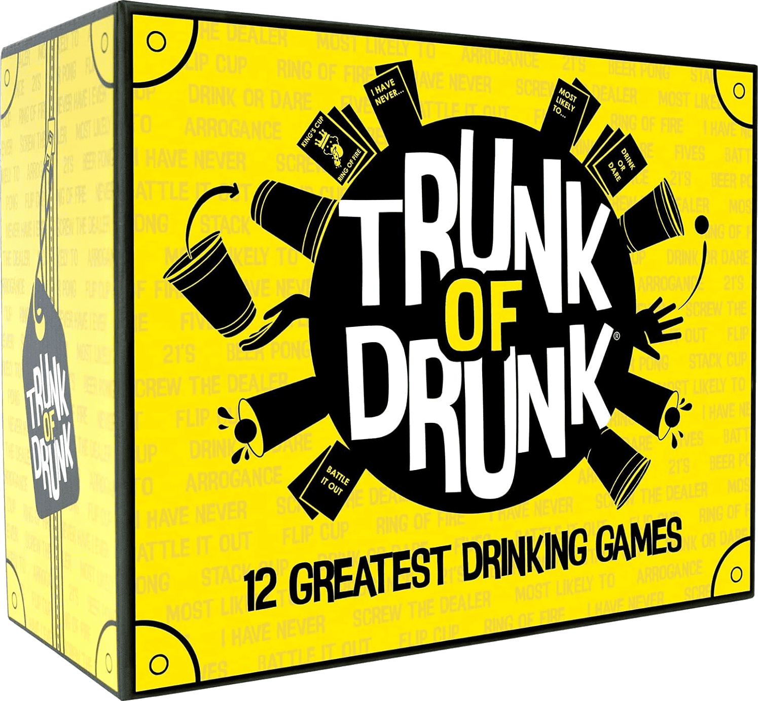 Trunk of Drunk box: 12 greatest drinking games